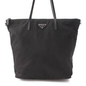Prada Tessuto Nylon Handbag Black